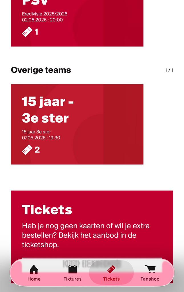 Ajax 2x tickets 15 jaar 3 sterren te koop!, Tickets en Kaartjes, Sport | Voetbal, Overige typen, Twee personen, Mei, Europa of Champions League
