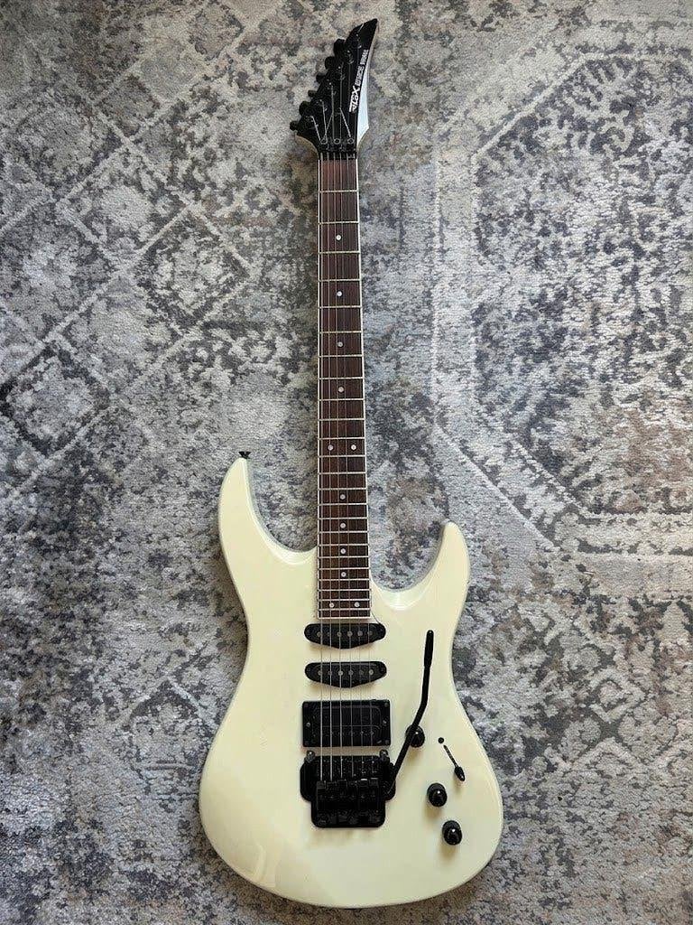 Elektrische gitaar Yamaha RGX 612S 1987 Pearl White, Muziek en Instrumenten, Ophalen of Verzenden, Zo goed als nieuw, Solid body