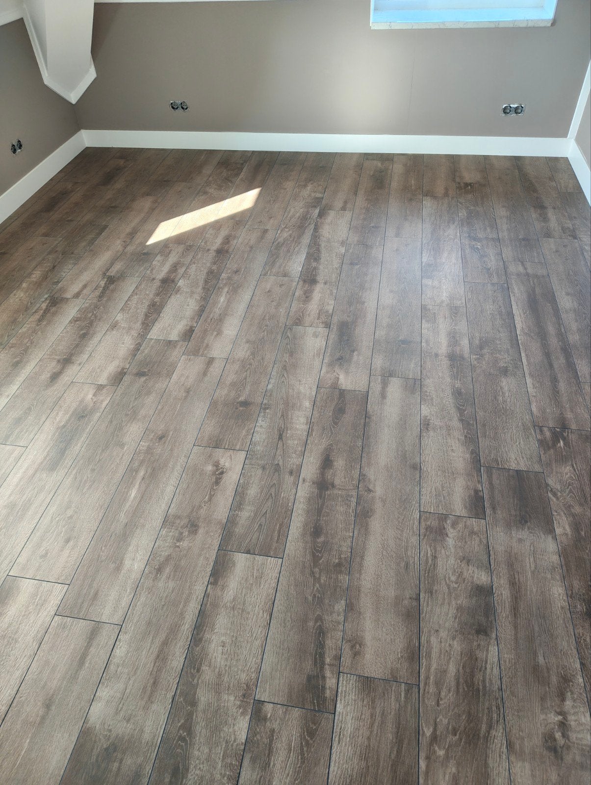 Tegels hout look 22m², Ophalen, Steen of Klei, 50 tot 150 cm, Nieuw