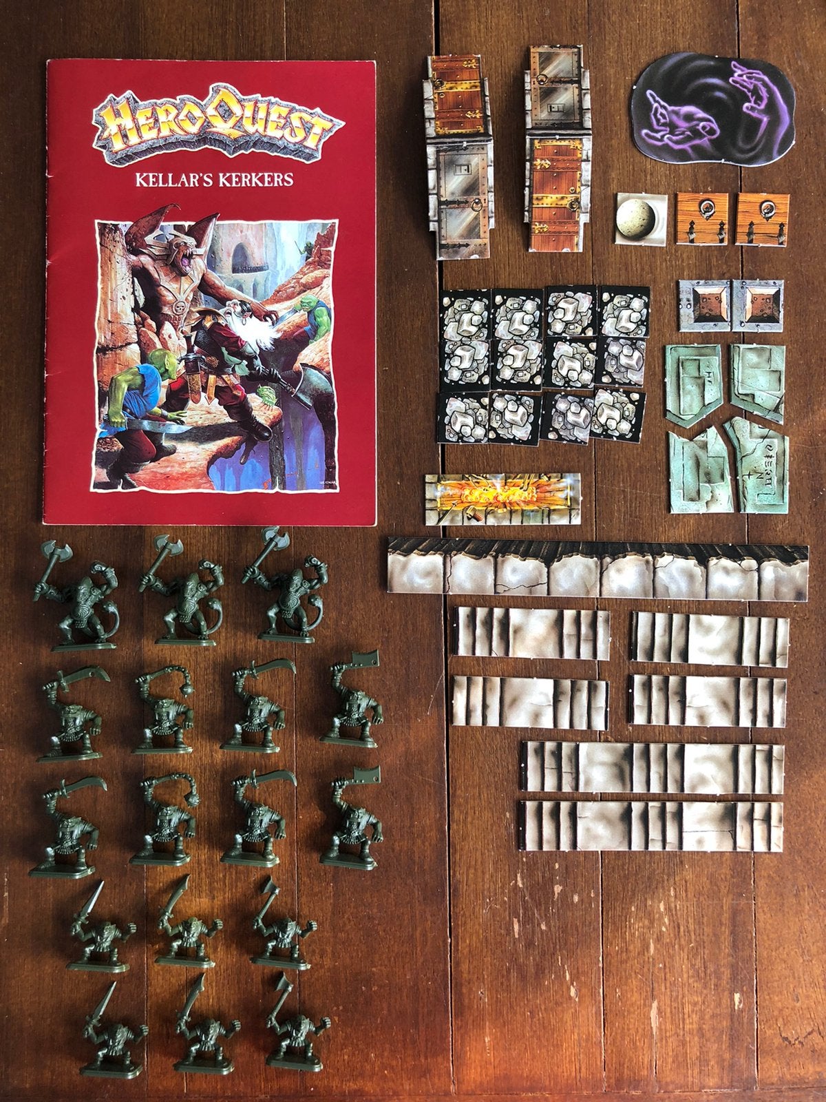 Kellar’s Kerkers - uitbreiding Heroquest, Ophalen of Verzenden, Gebruikt