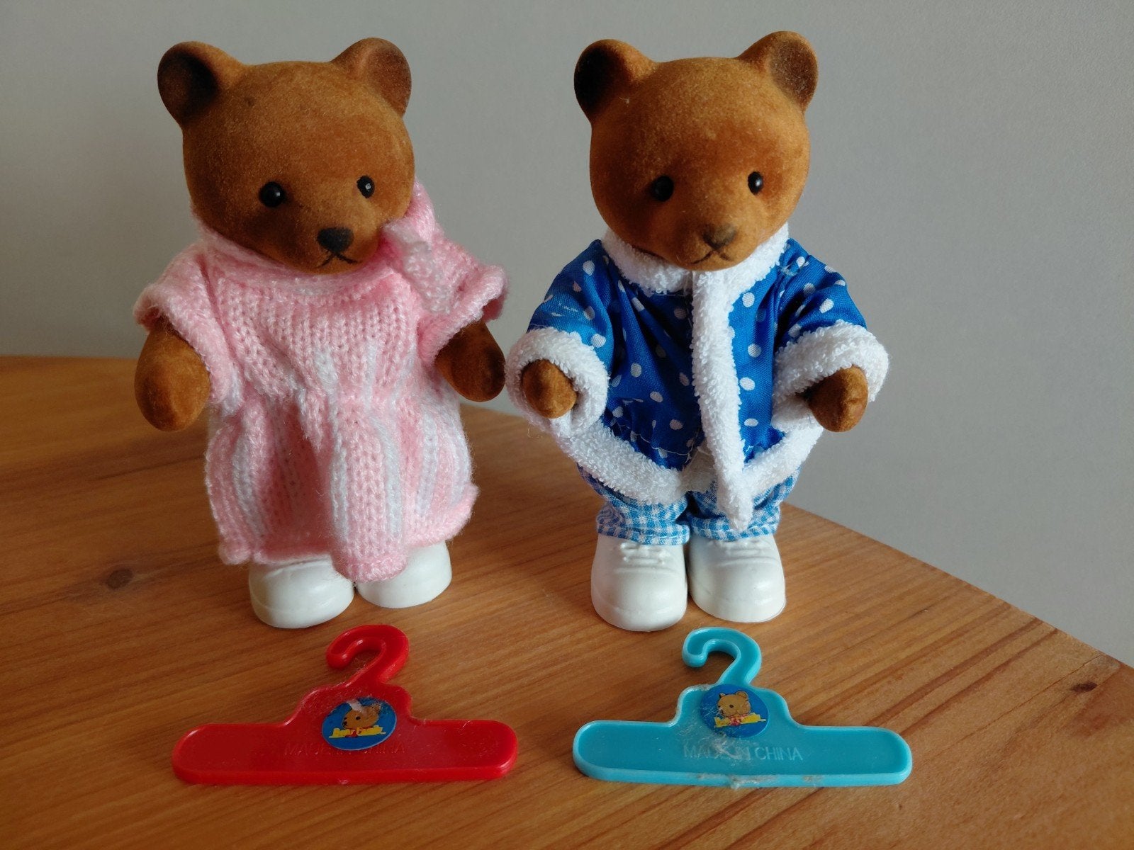Sylvanian Families/Bärenwald bruine beren/nieuwe kleding, Ophalen of Verzenden, Zo goed als nieuw