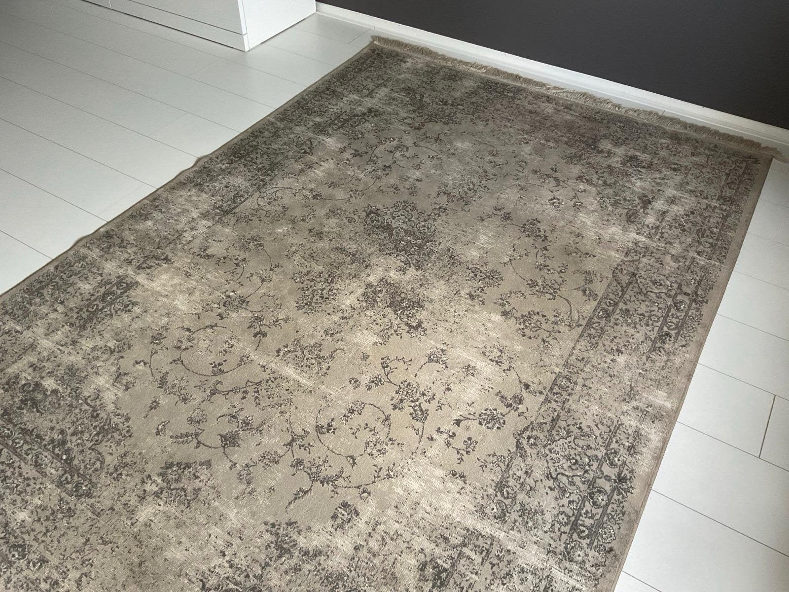 Vloerkleed (Karwei) vintage look!, Huis en Inrichting, Ophalen, Zo goed als nieuw, Minder dan 10 m², Tapijt