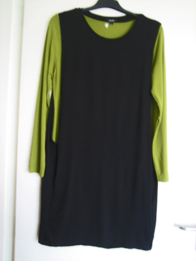Apart zwart tuniek-shirt of overjurk MbyM maat L snazzeys, Verzenden, Zwart, Maat 42/44 (L), Nieuw
