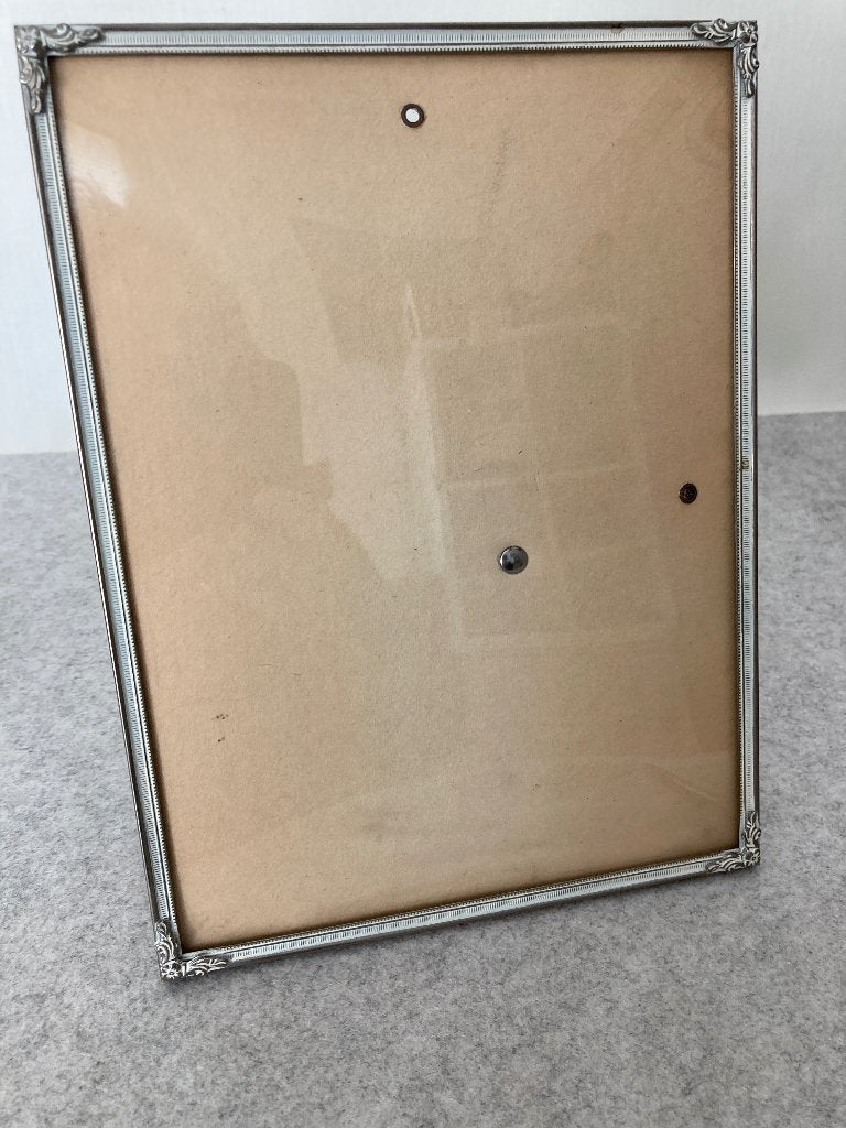 oud fotolijstje met bol glas, Verzenden