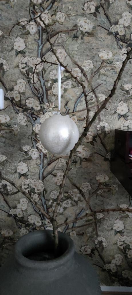 Grote Riviera Maison eyecatcher kerstbal - 15 cm diameter., Diversen, Kerst, Ophalen