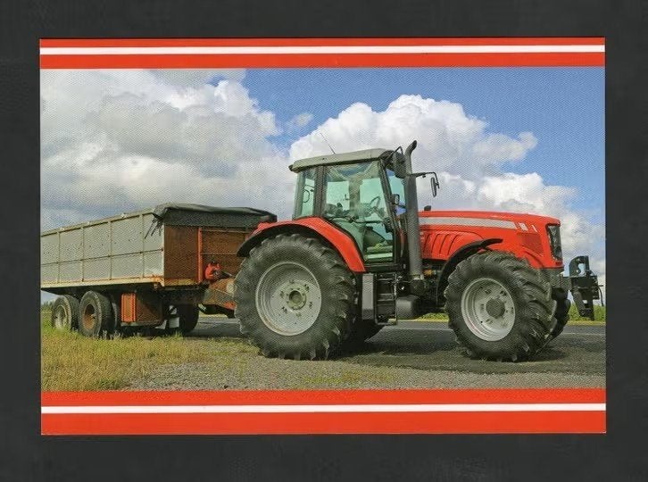 Trekker Tractor met Kipper Merk Onbekend., Ophalen of Verzenden, 1980 tot heden, Ongelopen, Ambachten of Beroep