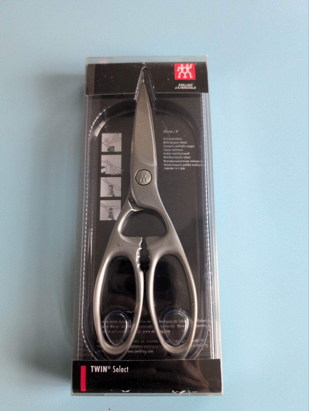 ZWILLING J.A. HENCKELS TWIN Select Keukenschaar Nieuw, Overige typen, Ophalen of Verzenden, Metaal, Overige merken