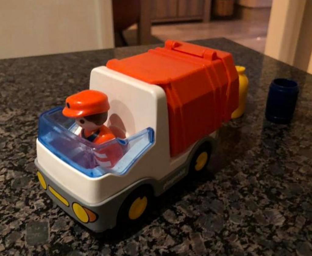 Playmobil Recycling vuilniswagen, Ophalen of Verzenden, Zo goed als nieuw