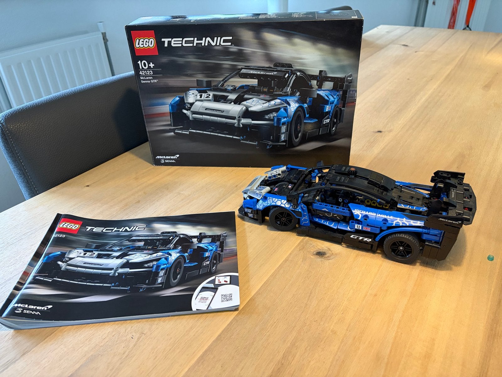 LEGO Technic McLaren Senna GTR (42123) - Zo goed als nieuw, Ophalen of Verzenden, Zo goed als nieuw