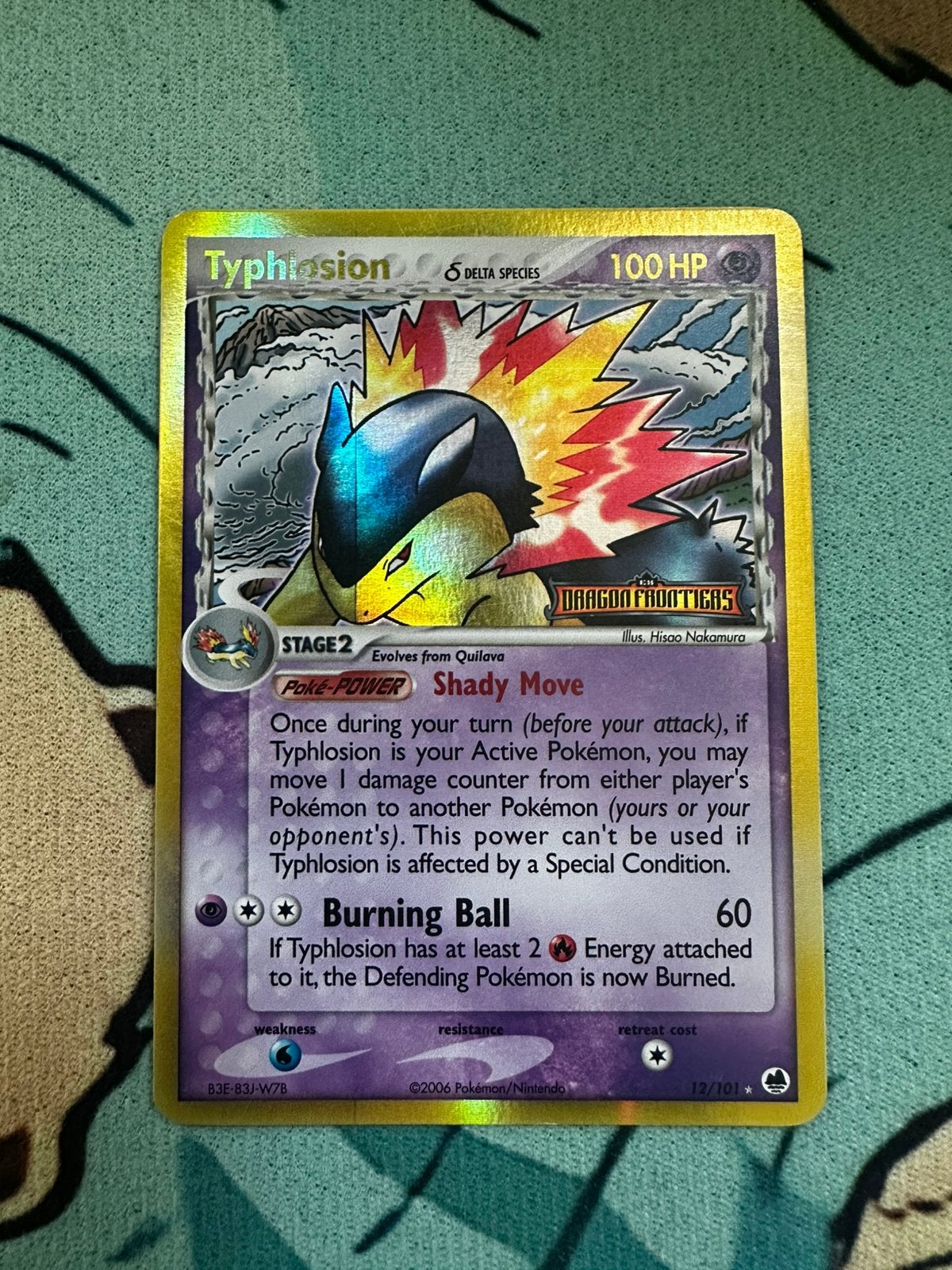 Typhlosion (Delta Species), Hobby en Vrije tijd, Verzamelkaartspellen | Pokémon, Ophalen of Verzenden, Zo goed als nieuw
