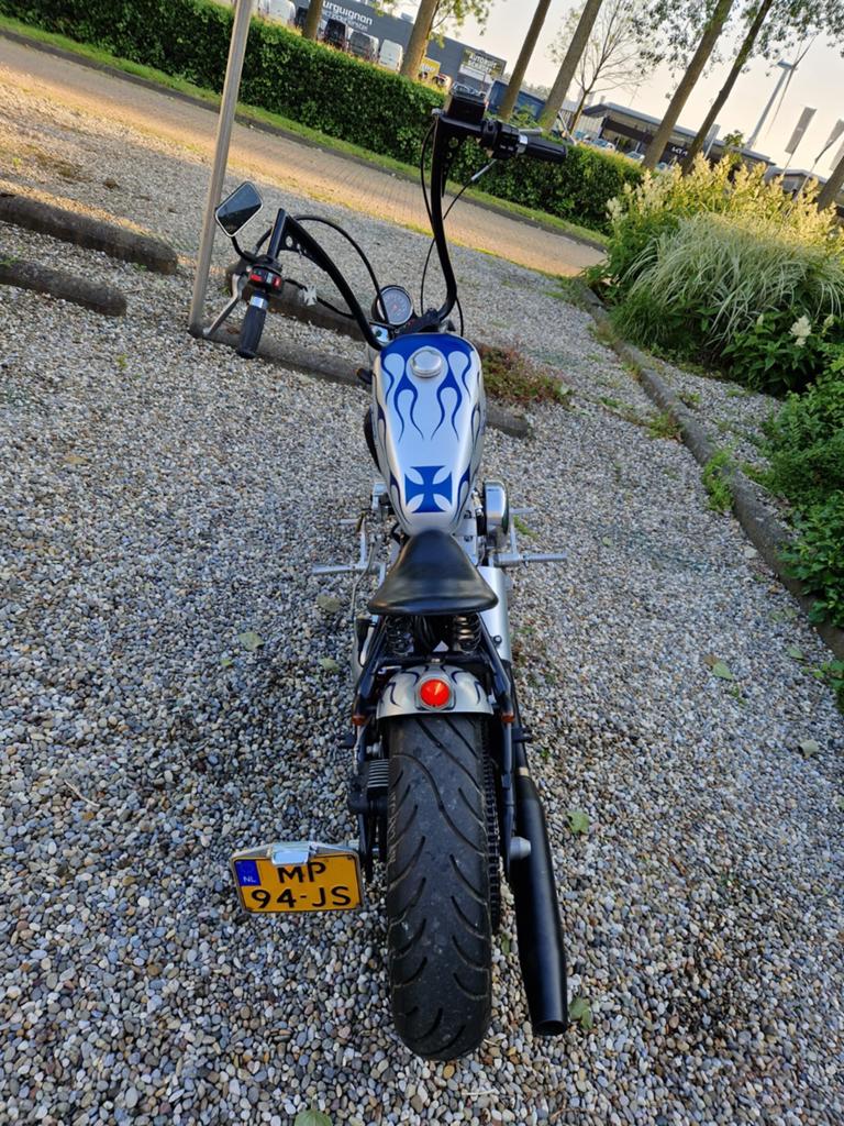 Harley-Davidson Frisco Hardtail Chopper Sportster 883 1987 –, 2 cilinders, Chopper, Gebruikt, 883 cc