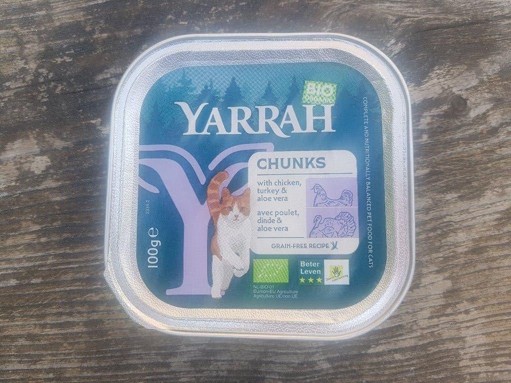 Yarra kuipjes bio kattenvoer kip kalkoen, Ophalen of Verzenden, Kat