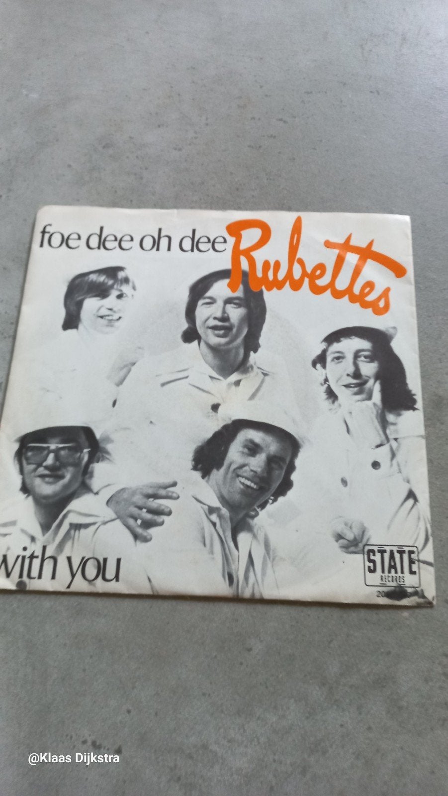 The Rubettes - Foe Dee Oh Dee / With You, Gebruikt, 7 inch, Ophalen of Verzenden, Fotohoes