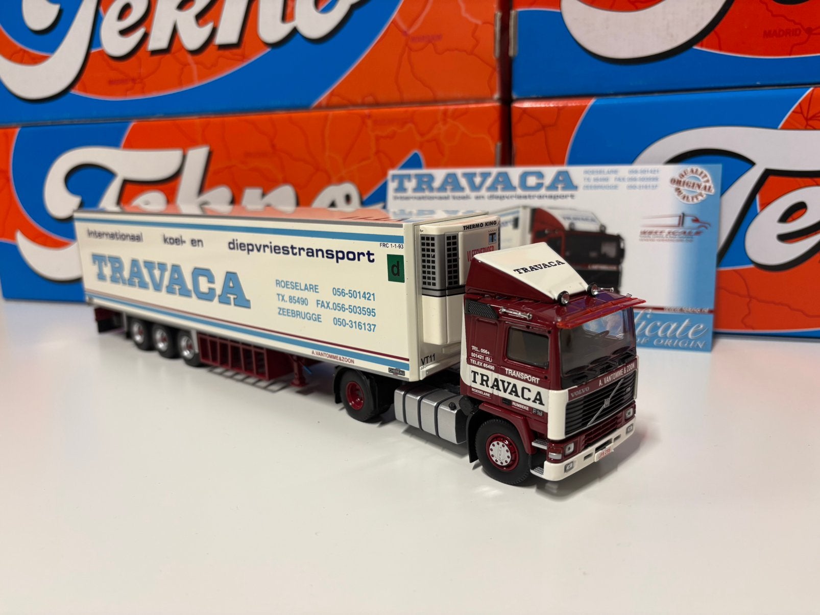 Tekno Travaca, Ophalen of Verzenden, Zo goed als nieuw, Bus of Vrachtwagen, Tekno