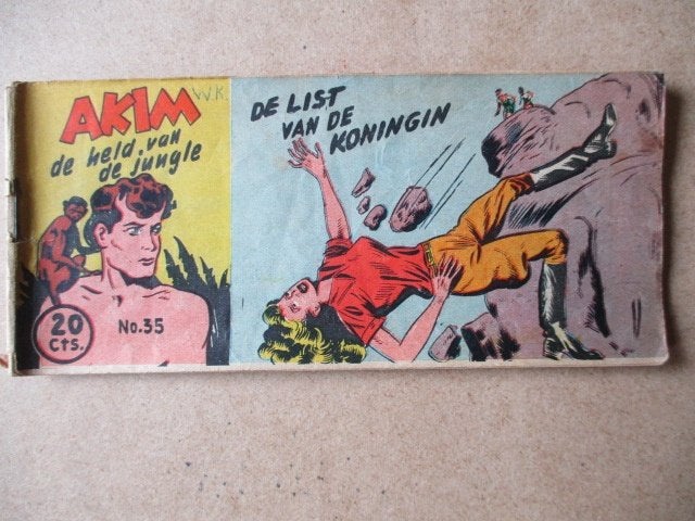 ad000215 akim 35, Boeken, Eén stripboek, Ophalen, Gelezen