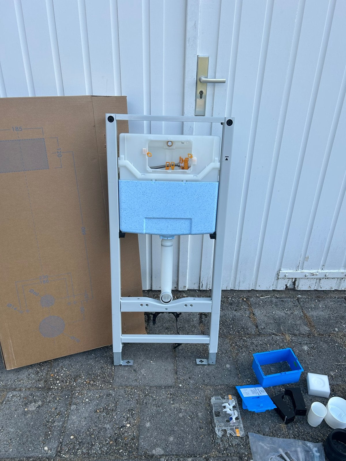 Ideal Standard Prosys WC Frame 120 M Inbouwunit WC, Ophalen, Nieuw, Toilet