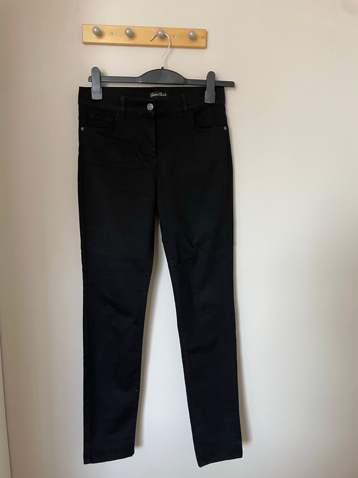 Zwarte Gafair Jeans - Maat 38, Maat 38/40 (M), Zwart, Ophalen of Verzenden, Zo goed als nieuw