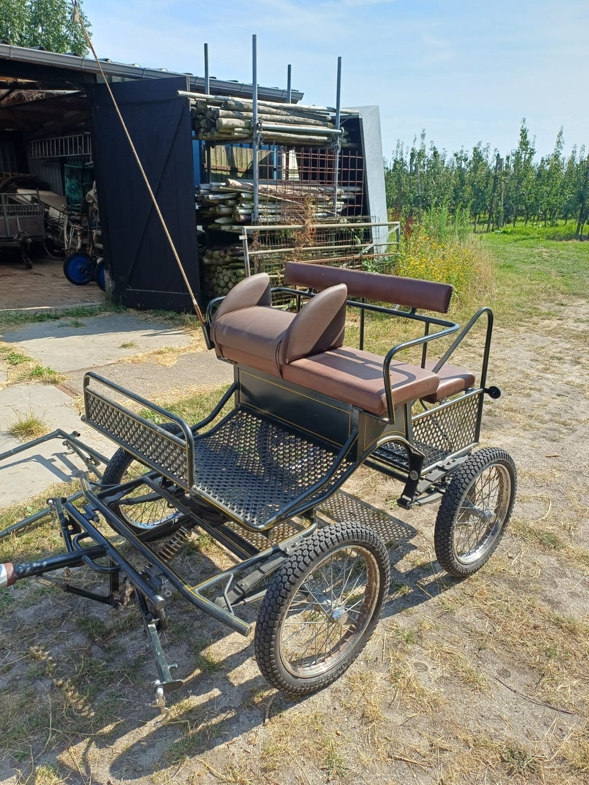 van der Mee Menwagen, Gebruikt, Marathonwagen, Pony