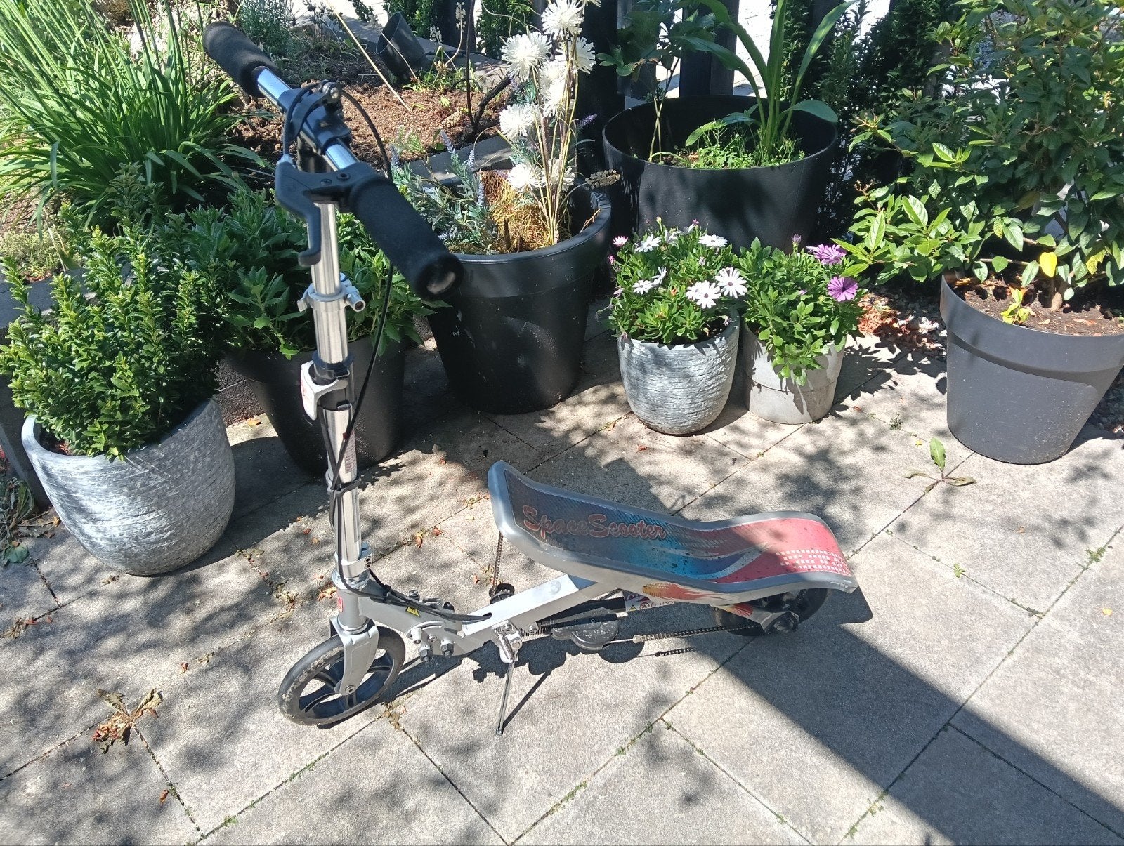 Space scooter x580 - verstelbaar, Fietsen en Brommers, Steps, Ophalen, Gebruikt