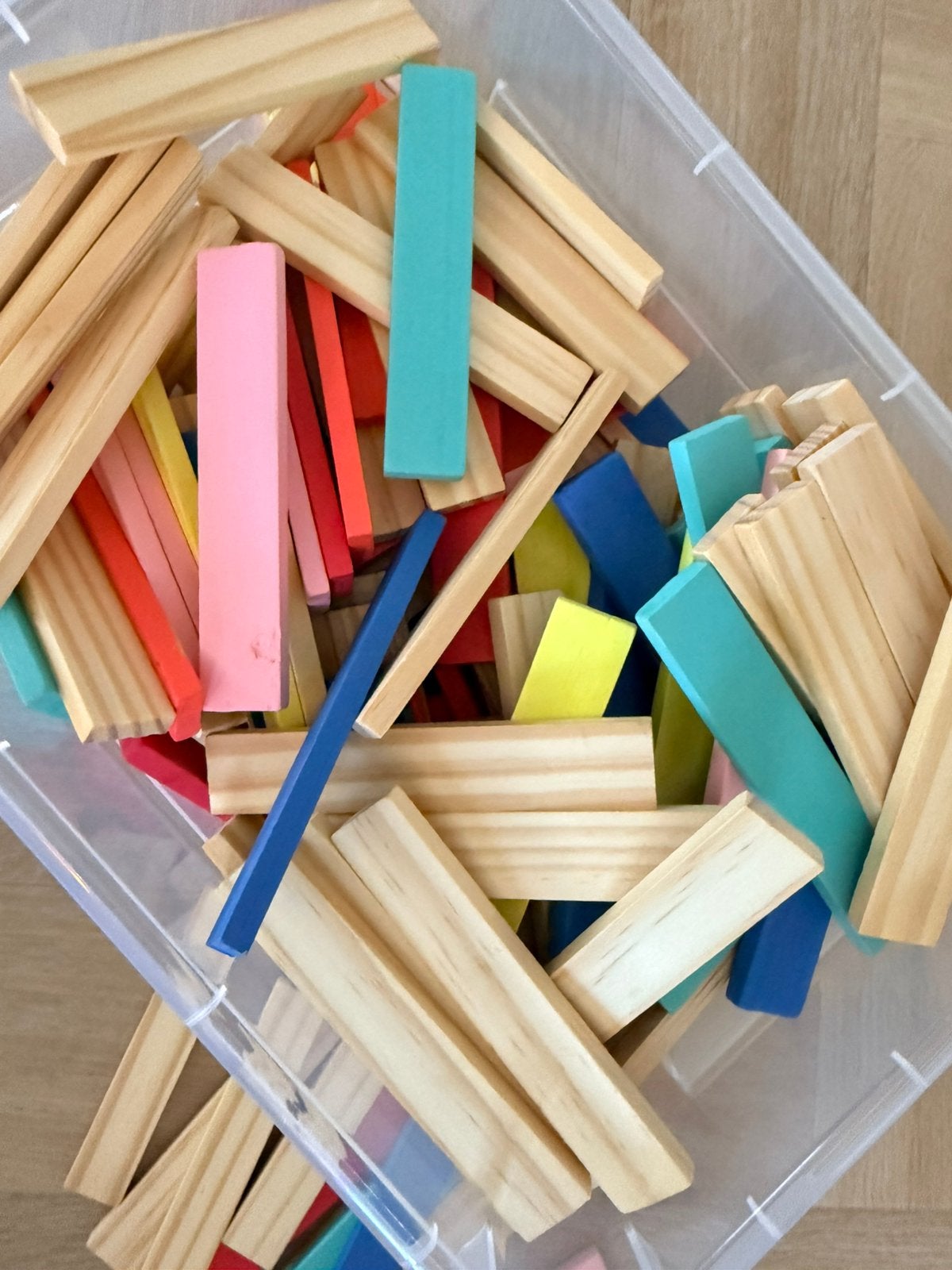Kapla blokken van Hema - Bouwplezier voor jong en oud, Ophalen of Verzenden, Gebruikt, Overige typen