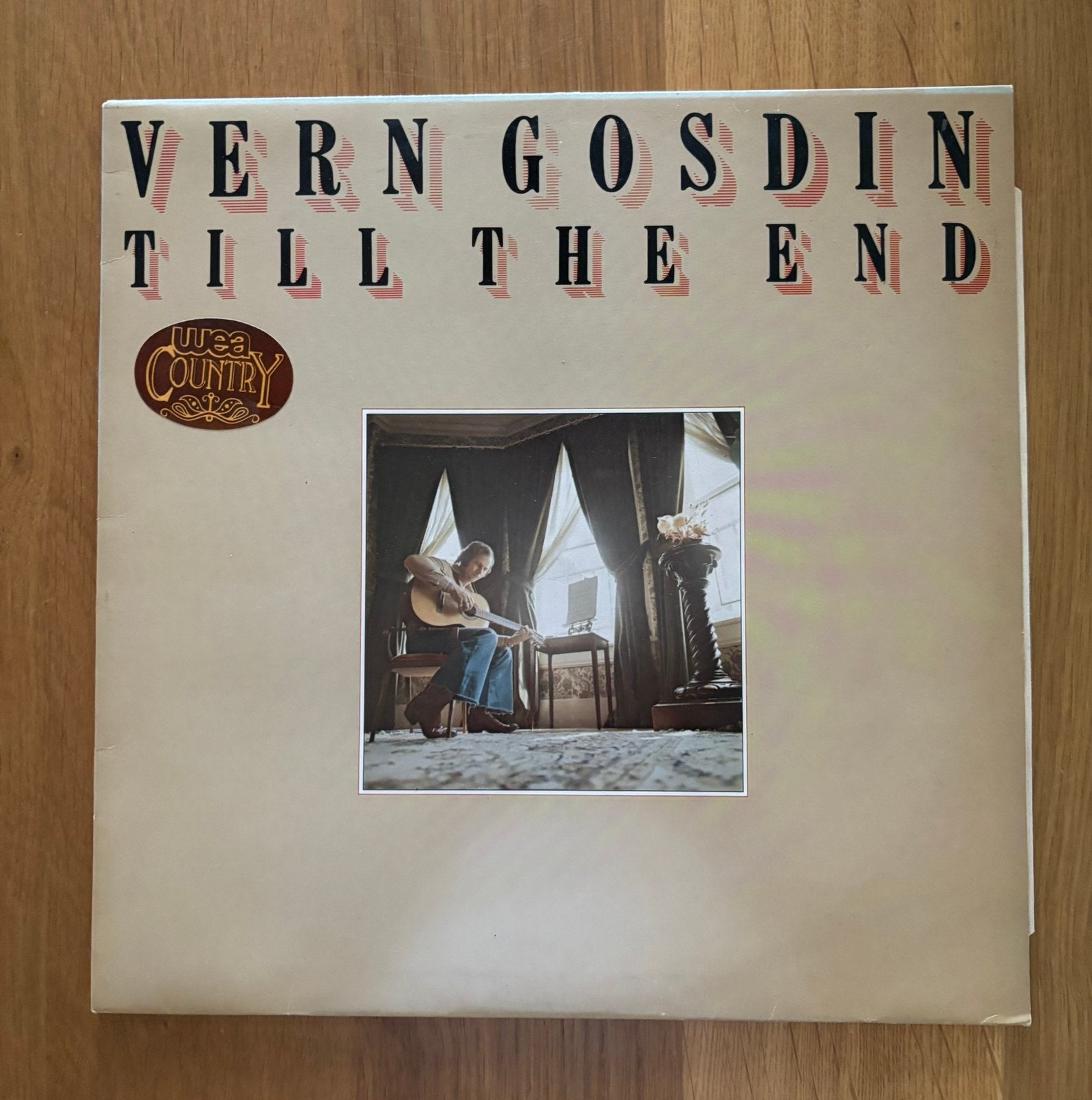 Vern Gosdin  Till the end  lp vinyl, Ophalen of Verzenden, Zo goed als nieuw, 12 inch