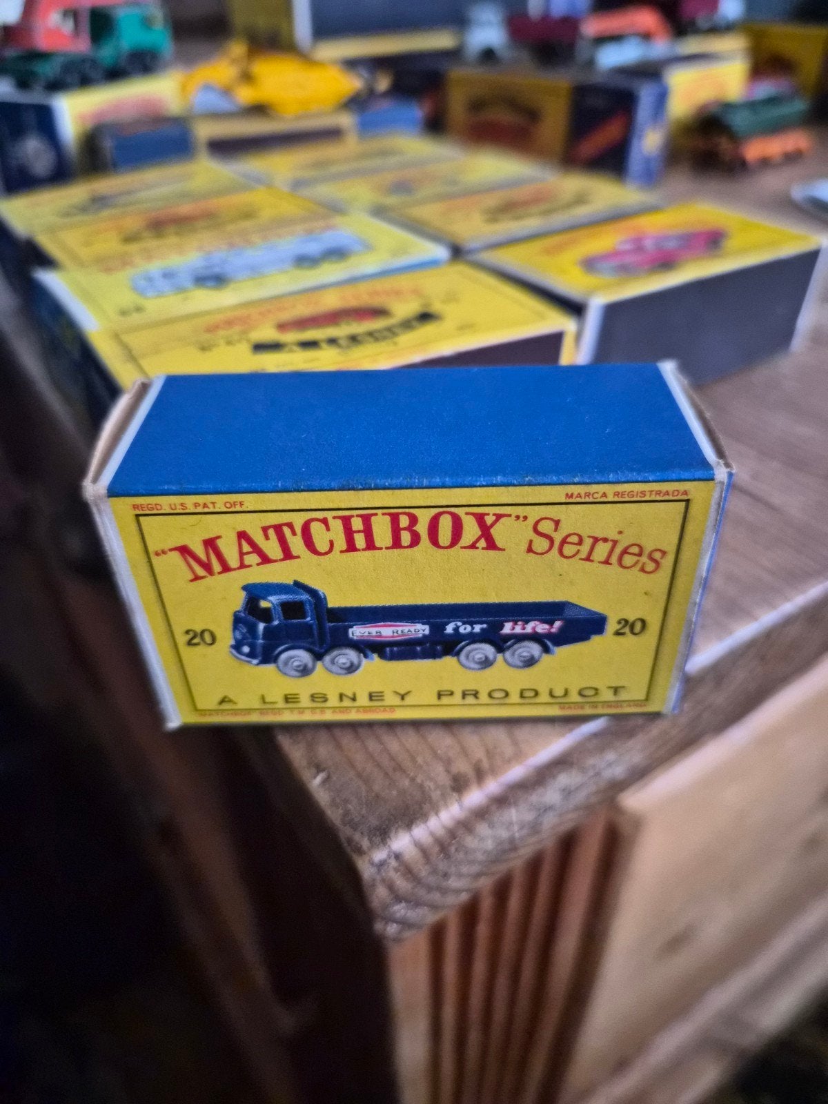 Matchbox series nr 20 transport truck, Hobby en Vrije tijd, Modelauto's | 1:87, Ophalen of Verzenden