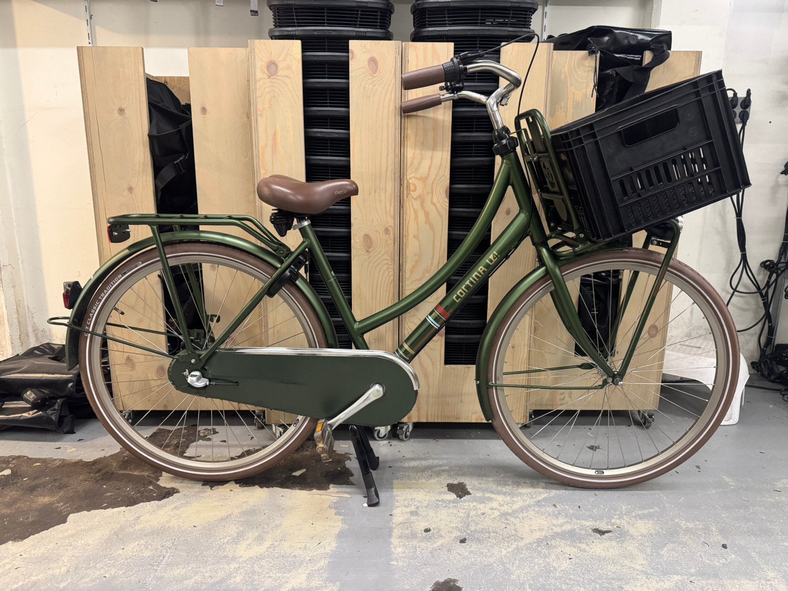 Cortina u4 50cm damesfiets., 50 tot 53 cm, Ophalen, Terugtraprem, Versnellingen