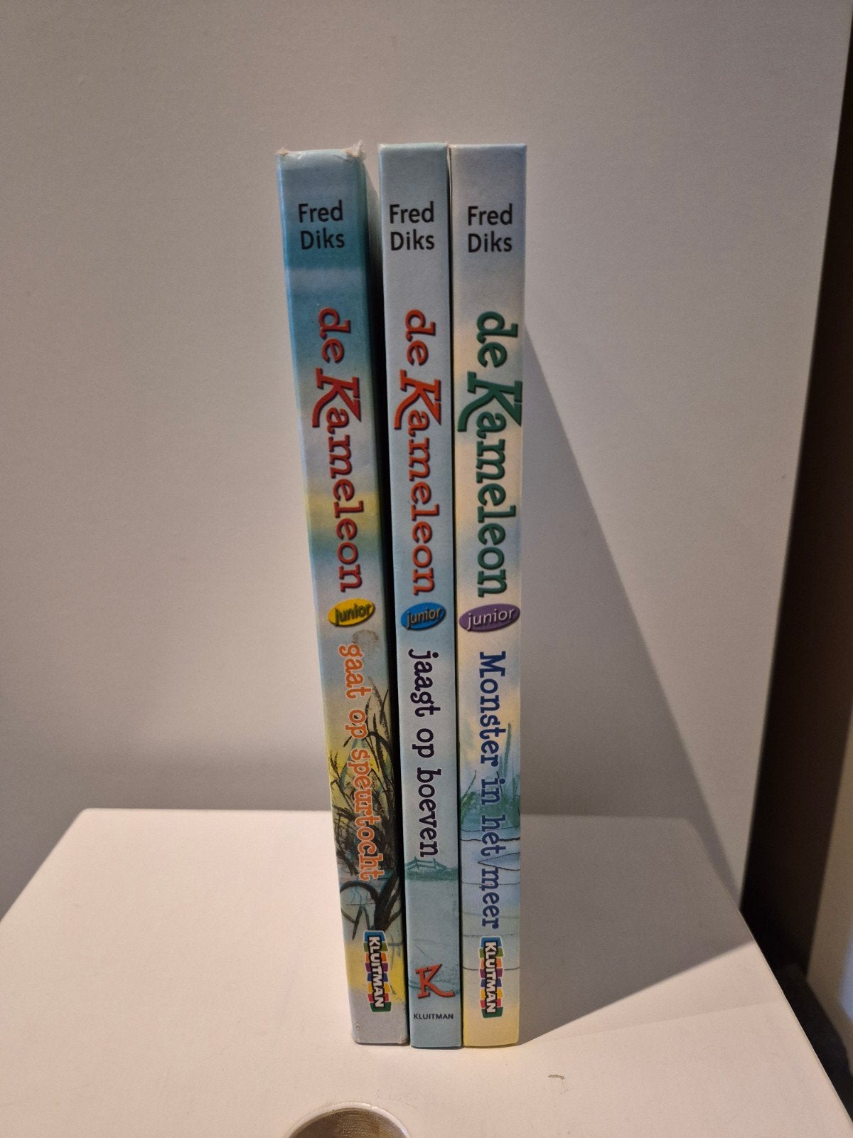 De Kameleon Junior - 3 boeken van Fred Diks, Ophalen of Verzenden, Gelezen, Fred Diks, Fictie