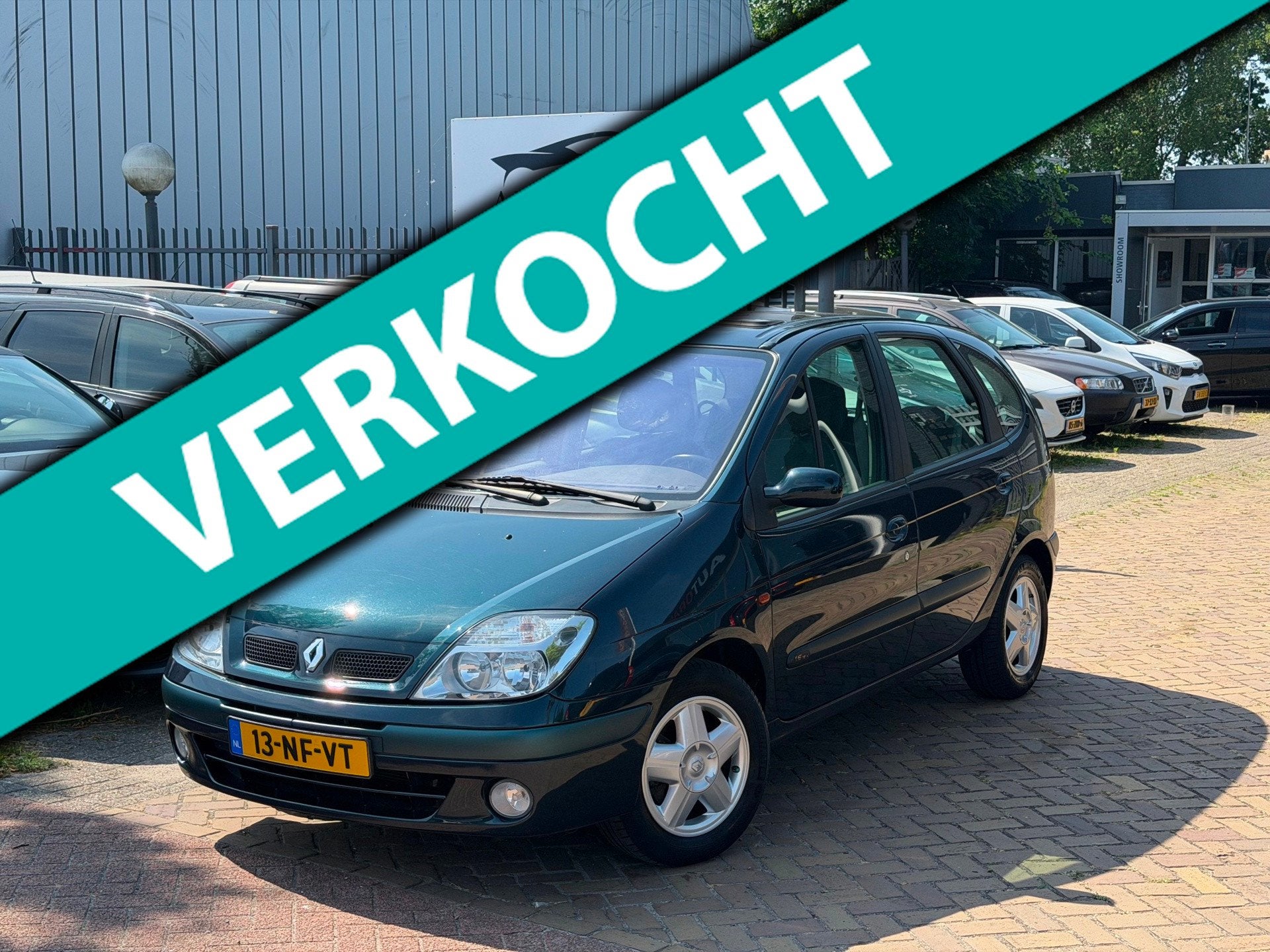 Renault Scénic 1.6-16V Expression/Airco/Pano Dak/Trekhaak/N, Gebruikt, 1225 kg, Origineel Nederlands, Bedrijf