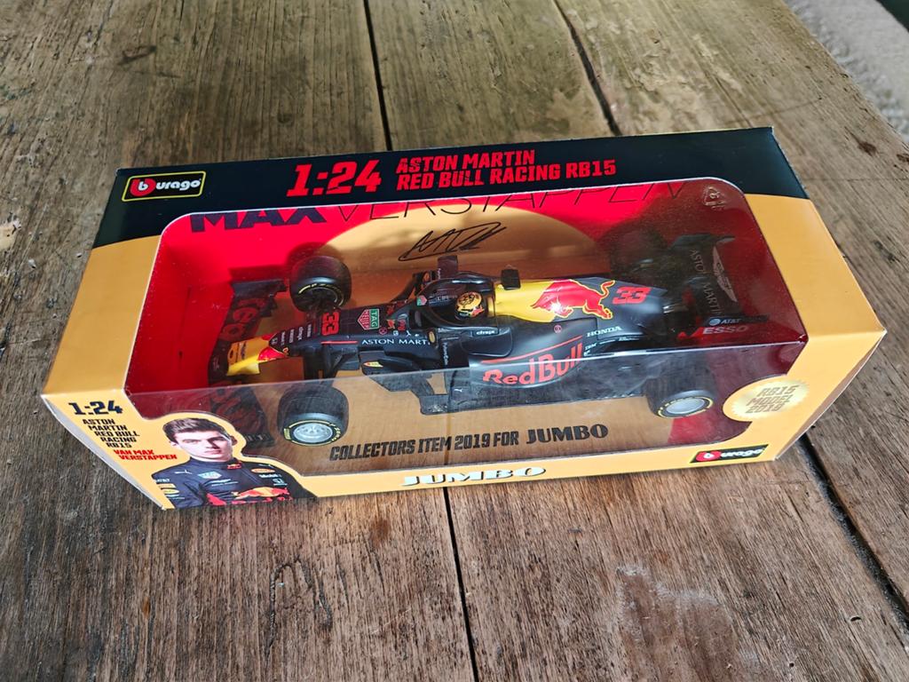 Max Verstappen Red Bull RB15 2019 1:24 Bburago, Ophalen of Verzenden, Nieuw, Bburago