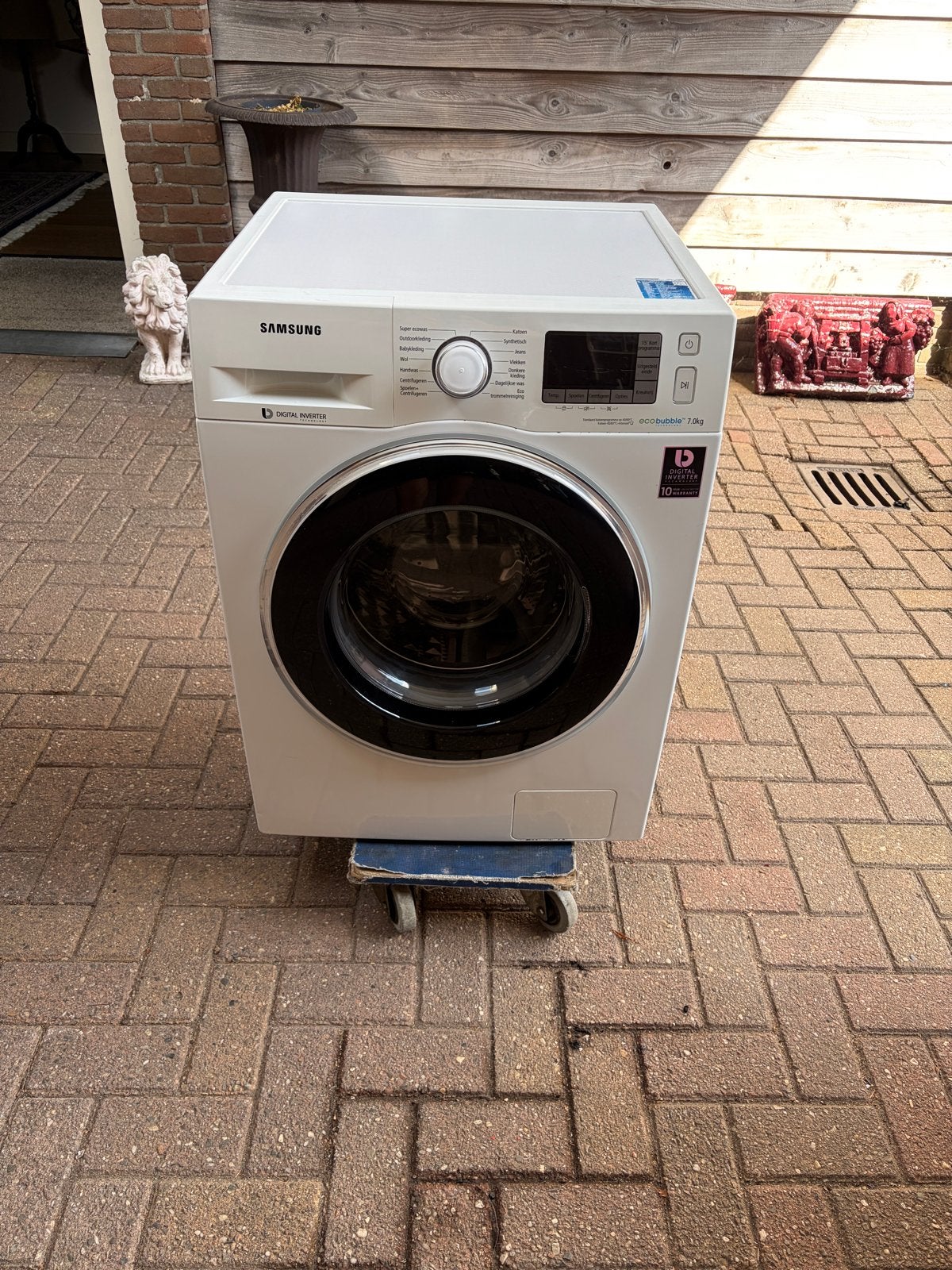 Zo goed als nieuwe Samsung voorlader wasmachine, Ophalen, Zo goed als nieuw, 85 tot 90 cm, 1200 tot 1600 toeren