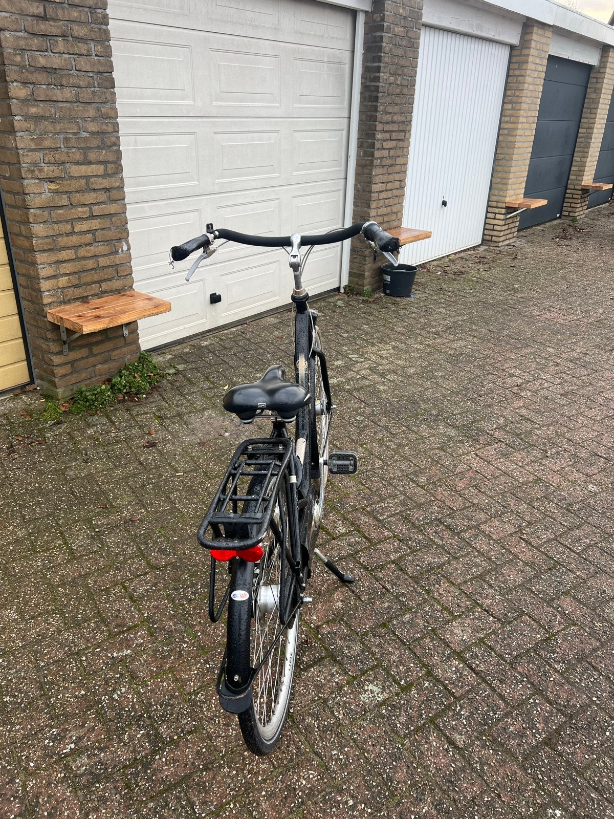 Moederfiets met 7 versnellingen en plek voor 2 kinderzitjes, Fietsen en Brommers, Fietsen | Dames | Moederfietsen, Ophalen of Verzenden