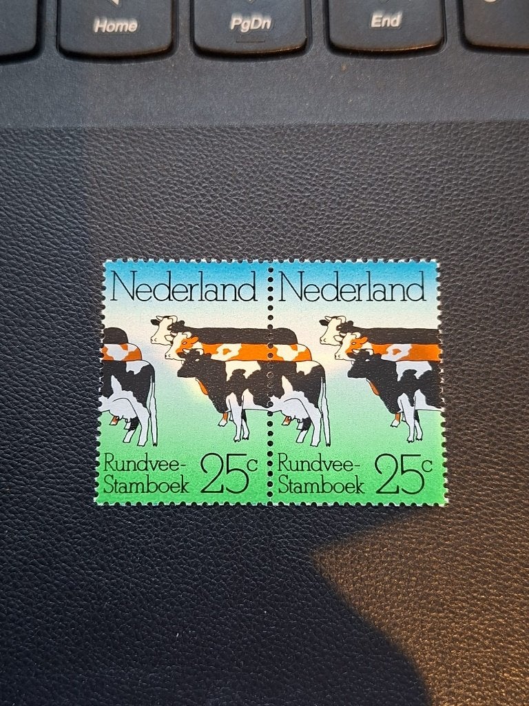 nederland postfris (2) doorloper nr 1052, Postzegels en Munten, Ophalen of Verzenden, Na 1940, Postfris