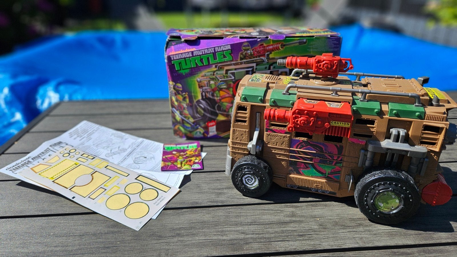Teenage mutant hero turtles bus, Ophalen of Verzenden