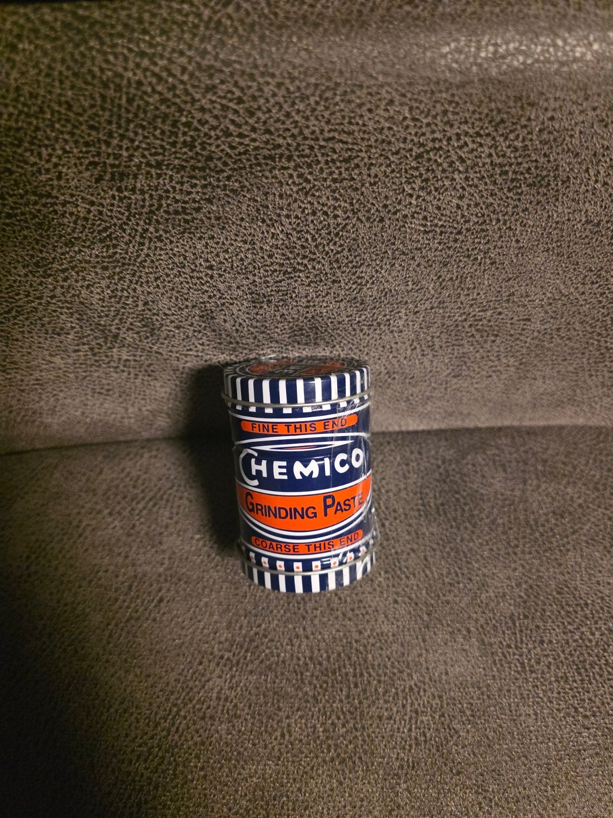 Vintage Chemico Slijppasta Blikje - Fijn & Grof, Ophalen of Verzenden