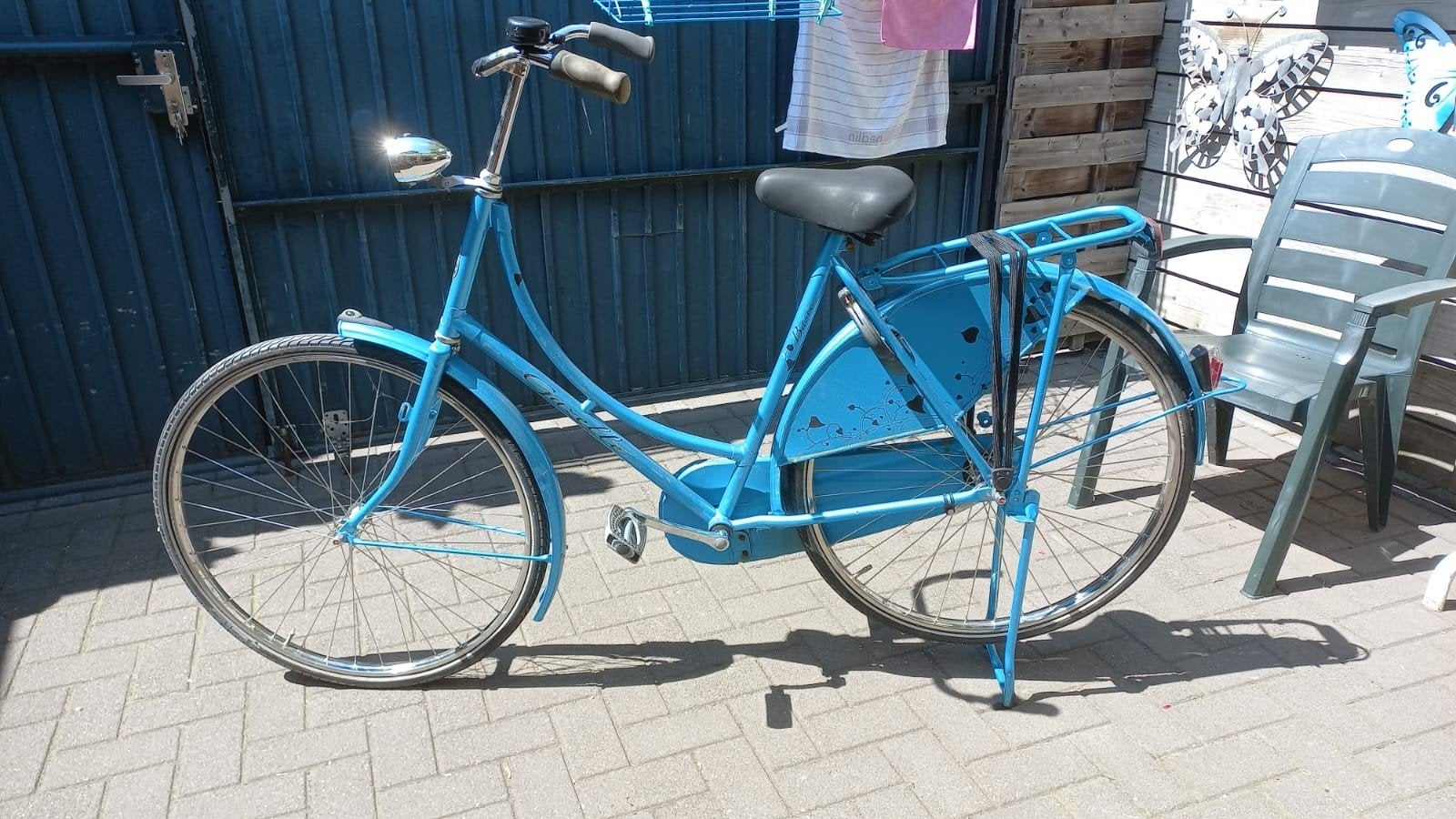 Omafiets, Ophalen, Terugtraprem, Gebruikt, 56 cm of meer