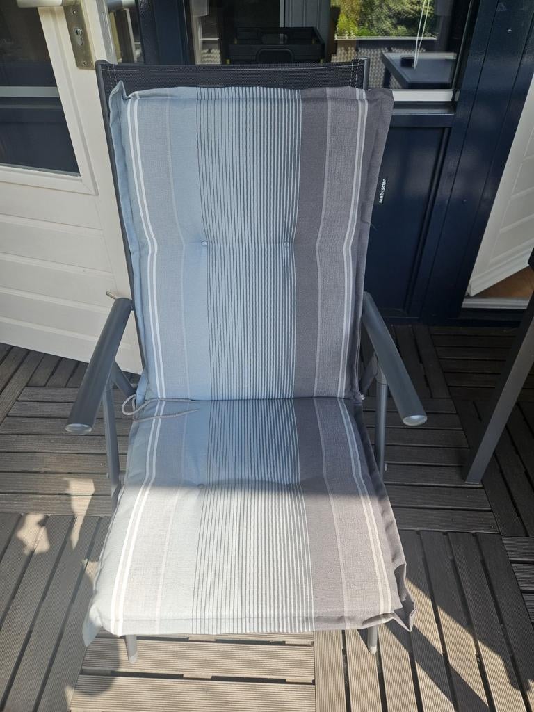 4 comfortabele Madison tuinkussens i.z.g.st., Tuin en Terras, Tuinmeubel-accessoires, Ophalen, Zo goed als nieuw