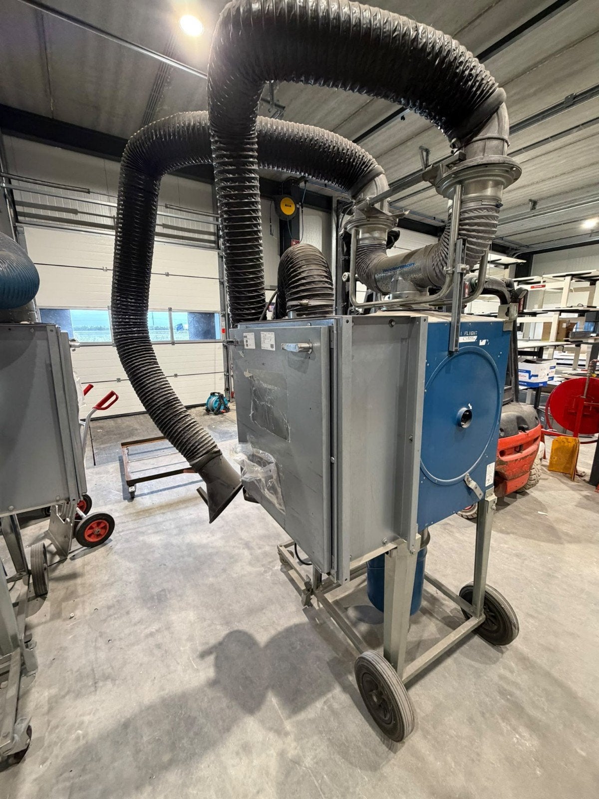 Nederman mobiele afzuigunit met Gasfilter, Ophalen, Gebruikt, Wiekenweg 33, 3815 KL Amersfoort, Nederman Nederland B.V.