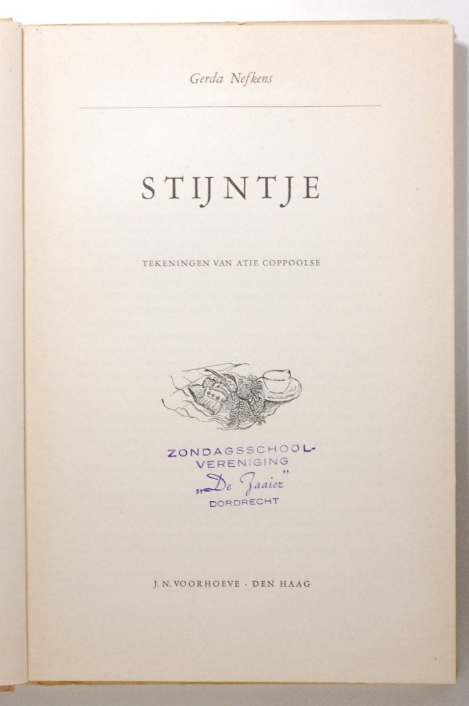 Stijntje - Gerda Nefkens (J.N. Voorhoeve - Den Haag 1949), Verzenden, Gerda Nefkens