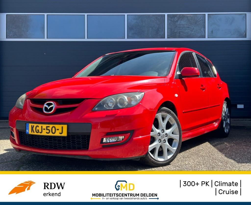 Mazda 3 2.3 TURBO MPS / 300+ PK / Cruise / Climate /, 1385 kg, Gebruikt, 4 cilinders, 2261 cc