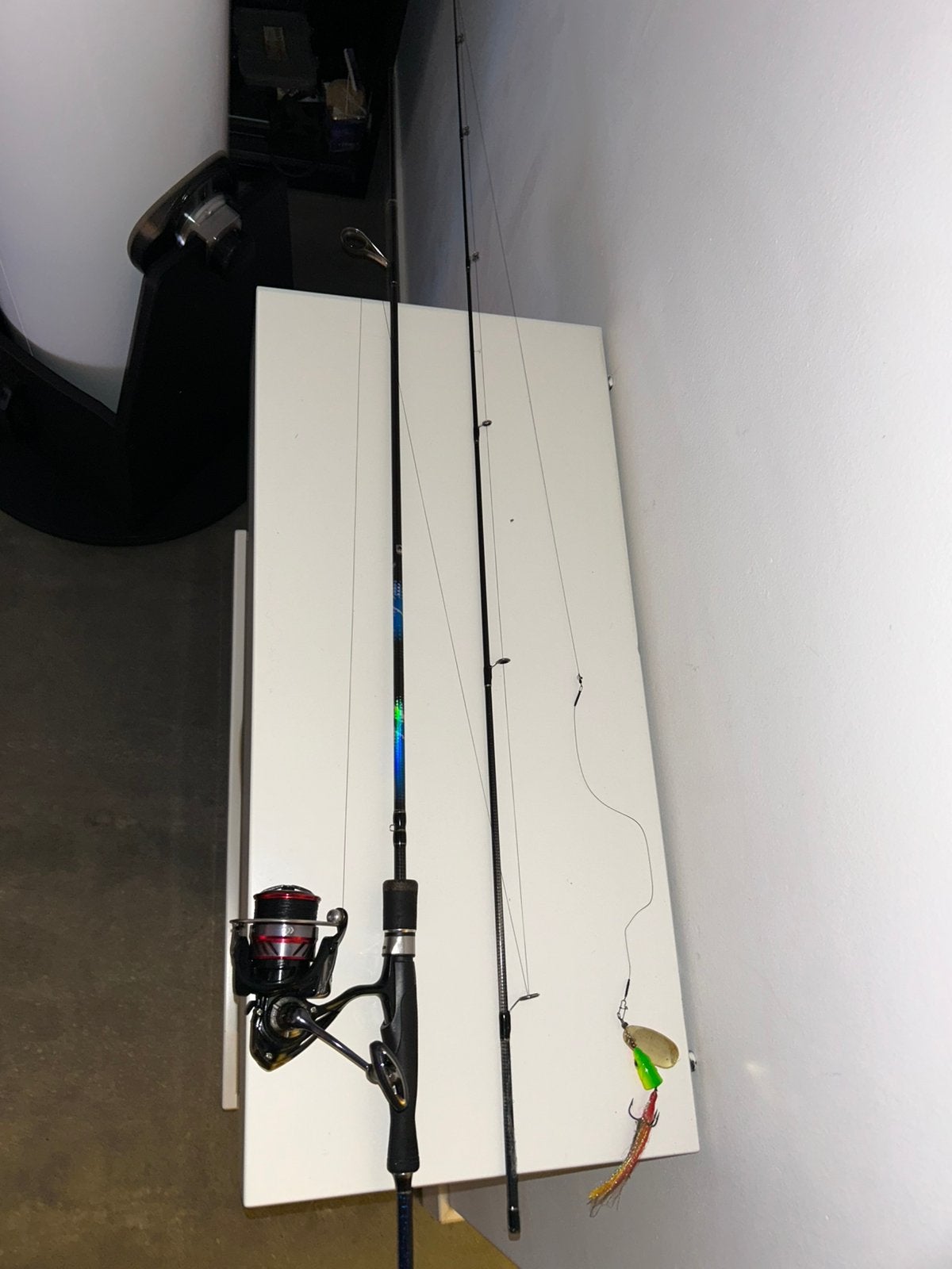 Daiwa ninja lt 3000 dlt streetwise hengel, Ophalen of Verzenden, Zo goed als nieuw, Werphengel