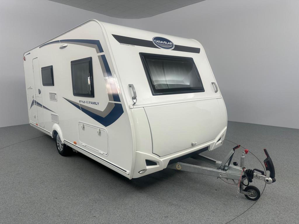 Caravelair Alba Style 466 Family Mover Voortent, Caravans en Kamperen, Koelkast, Bedrijf, Treinzit, Dwars-stapelbed