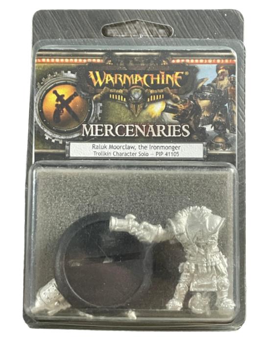 Warmachine Hodes Mercenaries Raluk Moorclaw the Ironmonger, ., Nieuw, Warhammer, Ophalen of Verzenden