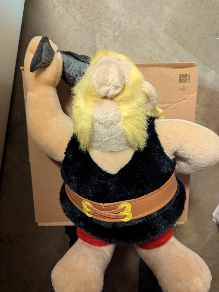 Knuffel Kostunrix | Vishandelaar van Asterix, Ophalen, Asterix en Obelix, Zo goed als nieuw, Overige typen