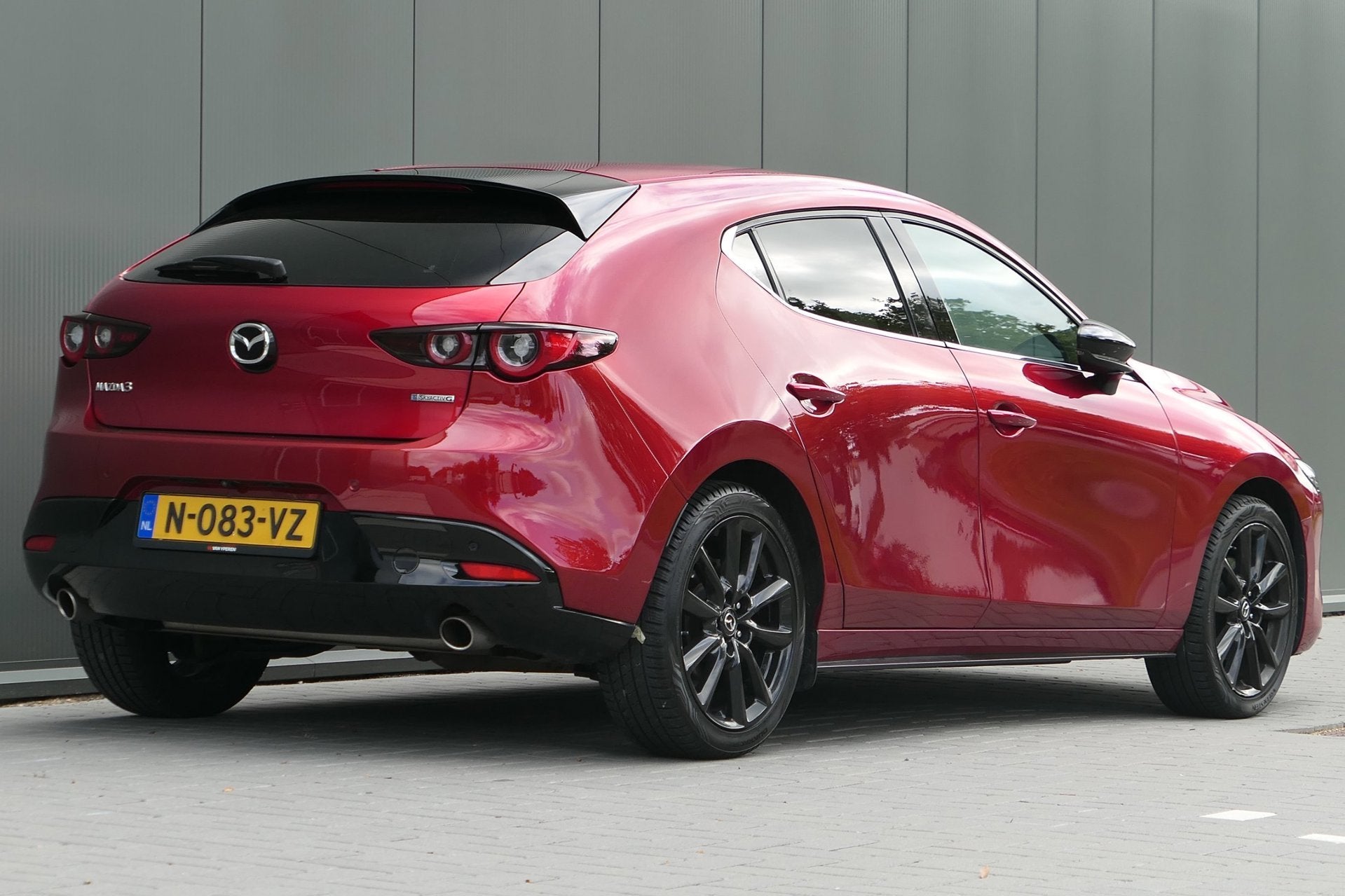 Mazda 3 2.0 e-SkyActiv-G M Hybrid 150 Sportive NAP Navi Stoe, Auto's, Mazda, Voorwielaandrijving, 1998 cc, Stof, Gebruikt