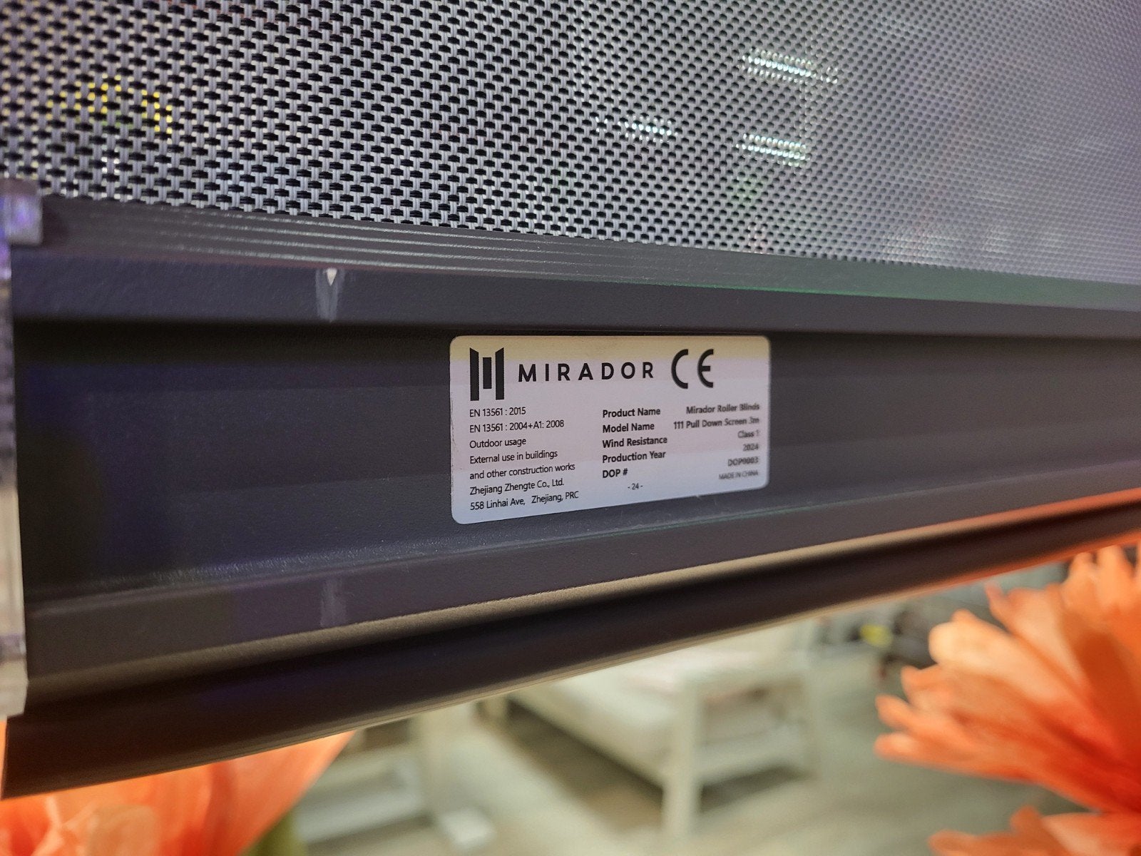 Nieuw Mirador Pull Down Screen 300 cm Antraciet – Origineel, Ophalen, Nieuw