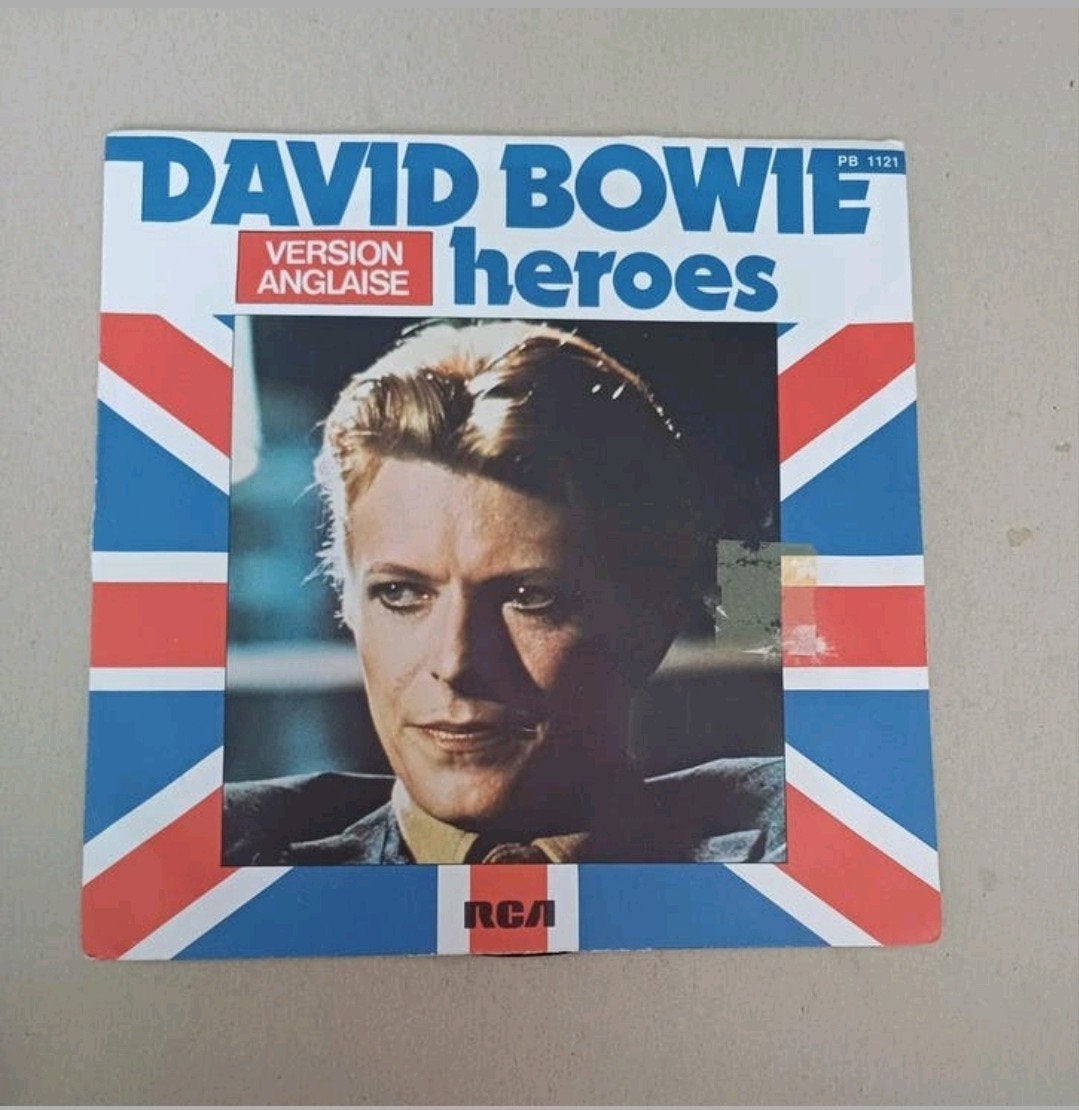David Bowie  - Heroes, Gebruikt, 7 inch, Ophalen of Verzenden, Pop