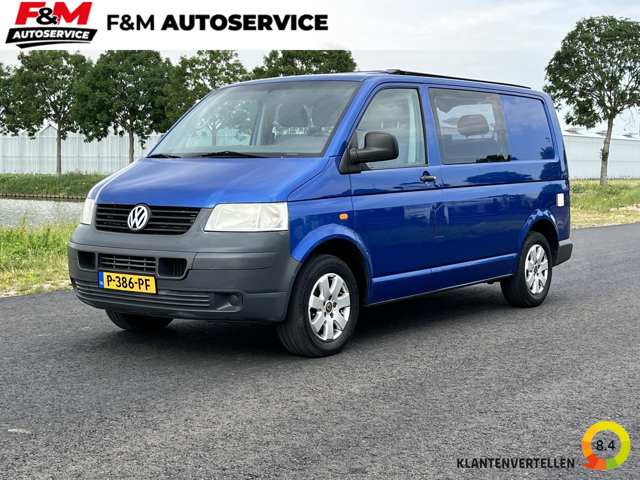 Volkswagen Transporter Automaat 2.5 TDI Trendline EXPORT ONL, Auto's, Stof, Gebruikt, 8 stoelen, Overige carrosserieën