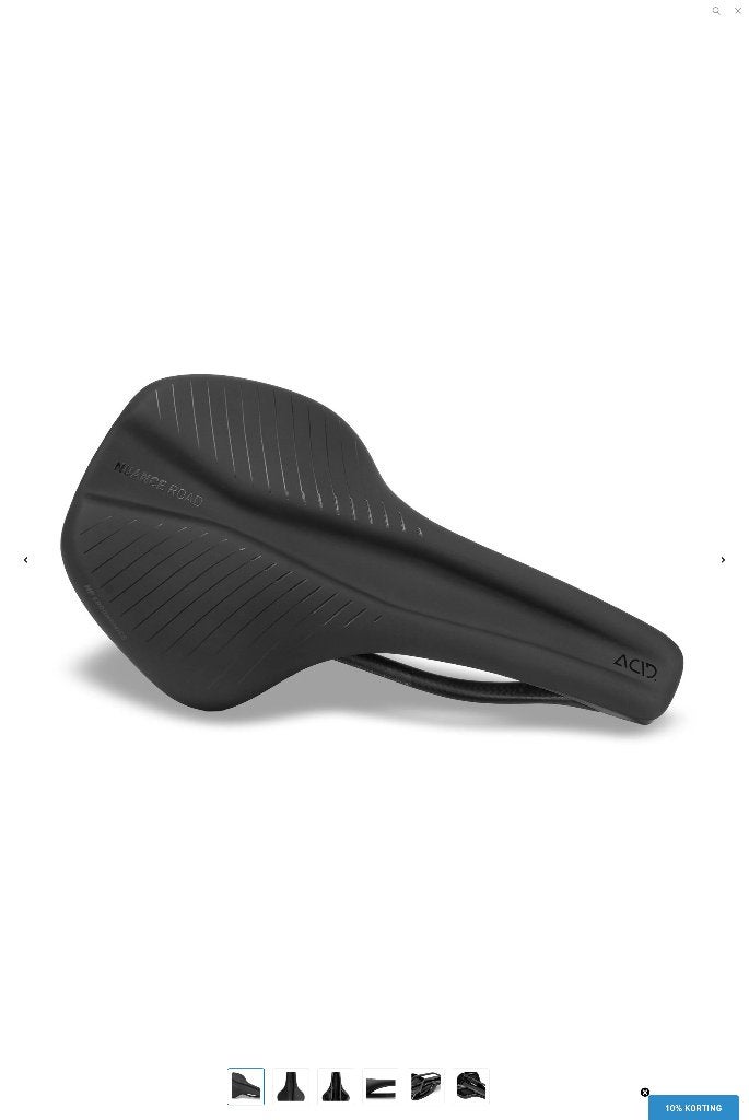 ACID SADDLE NUANCE ROAD BLACK, Ophalen, Nieuw, Zadel, Carbon