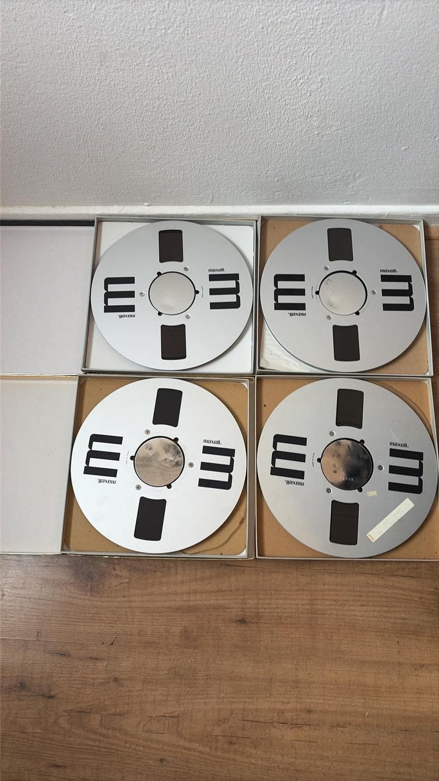 Aluminium spoelen 10 inch - diverse merken, Audio, Tv en Foto, Bandrecorders, Ophalen of Verzenden, Onderdeel, Met banden